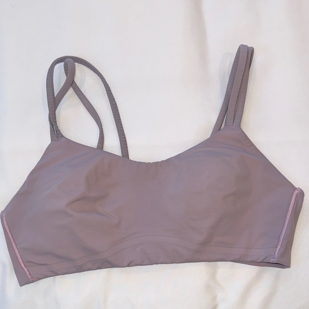 Lululemon Sz 8 like a cloud bra - Mauve Pink